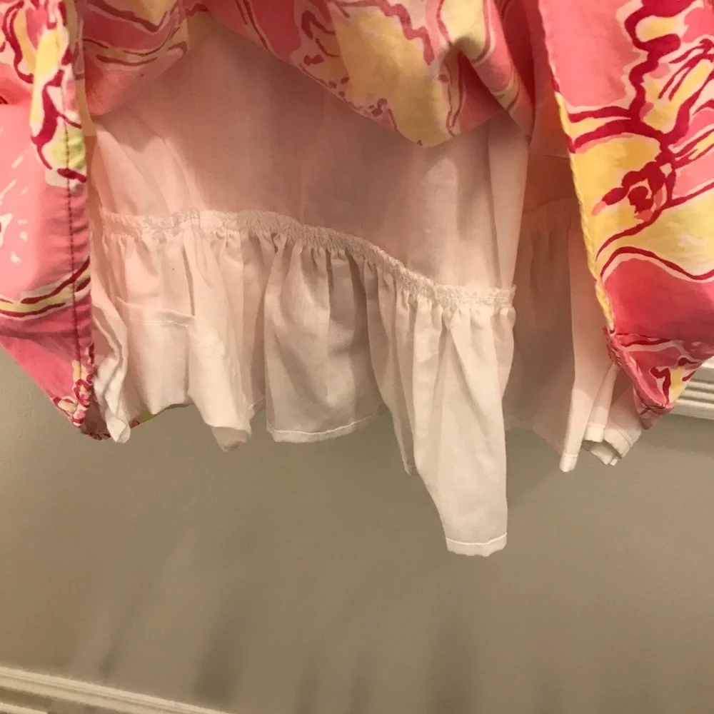 Lilly Pulitzer Little Eryn Dress Hotty Pink Floral
